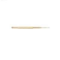 Palpador estimulador retráctil dorado 13 cm: Punta fina y elasticidad dura Palpador estimulador retráctil dorado 13 cm: Punta fina y elasticidad dura