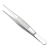 Pinza de Punta Fina sin Dientes 12.50 cm: Ideal para auriculoterapia (acero inoxidable) Pinza de Punta Fina sin Dientes 12.50 cm: Ideal para auriculoterapia (acero inoxidable)