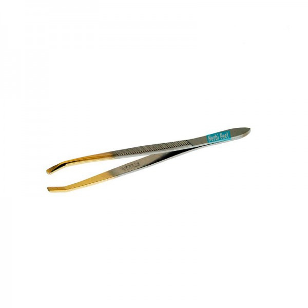 Pinza depilar profesional punta dorada Pinza depilar profesional punta dorada