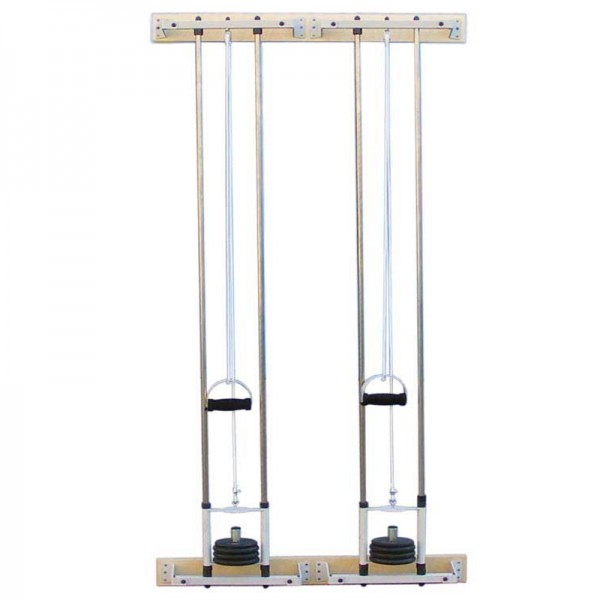 Polea de dos cuerpos a pared Polea de dos cuerpos a pared