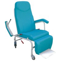 Sillón ergonómico clínico geriátrico Eco Kinefis Freedom-Móvil: Acompañamiento y descanso con articulación sincronizada, rodable
