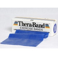 Thera Band 5.5 metros: Cintas de Látex de Resistencia Extra Fuerte - Color Azul