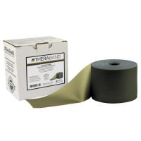 Thera Band Latex Free 22,9 metros: Cintas sin Látex de Resistencia Olímpica - Color Oro Thera Band Latex Free 22,9 metros: Cintas sin Látex de Resistencia Olímpica - Color Oro