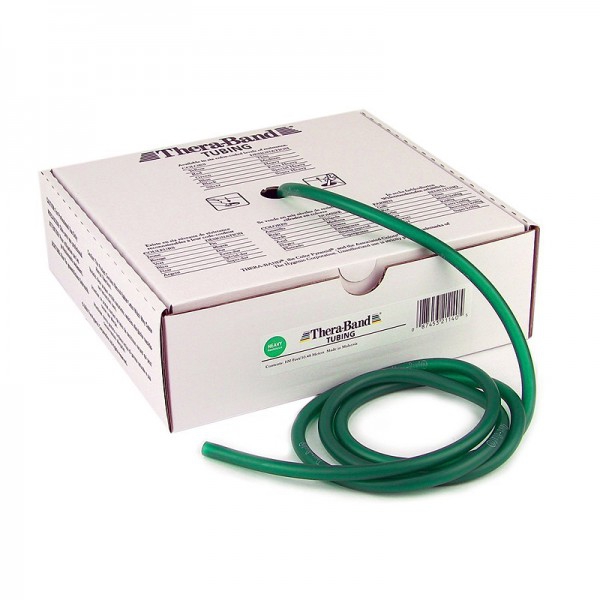 Thera Band Tubing 7.5m: Tubos de Látex de Resistencia Fuerte - Color Verde Thera Band Tubing 7.5m: Tubos de Látex de Resistencia Fuerte - Color Verde