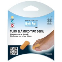 Tubo Elástico Tipo Dedil con Tejido: Alivia y evita fricciones y sobre presiones en los dedos (6 unidades)