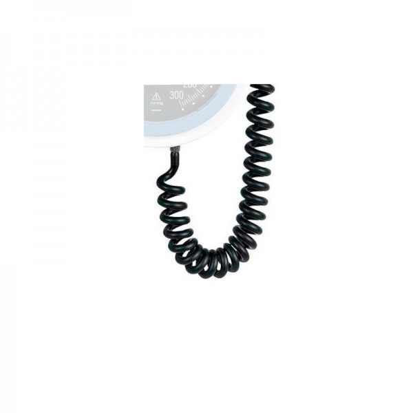 Tubo Riester en espiral, negro, látex Tubo Riester en espiral, negro, látex