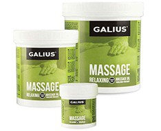 Aceites sólidos para masaje Galius
