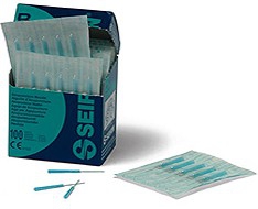 Agujas Acupuntura Marca Seirin Tipo B Mango Plástico Sin Guía Agujas Acupuntura Marca Seirin Tipo B Mango Plástico Sin Guía