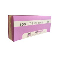 Aguja mesoterapia meso-relle amarilla 30 g (0,30 x 12 mm): caja de 100 unidades