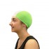 Gorro de Poliéster para natación - Color: Verde/Blanco - Referencia: 25138.C02.2