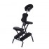 Silla multifuncional plegable de masaje Kinefis Relax (colores crema y negro) - Color: Negro - Referencia: Relax black