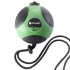 Balón Medicinal con Cuerda Pure2Improve: Permite entrenar ejercicios dinámicos y de lanzamiento (pesos disponibles) - Pesos: 2Kg - Color Verde - Referencia: P2I110070