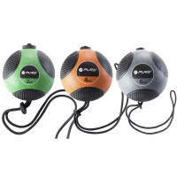 Balón Medicinal con Cuerda Pure2Improve: Permite entrenar ejercicios dinámicos y de lanzamiento (pesos disponibles)