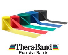 Rollos de Thera-Band Pequeños (5,5 metros)