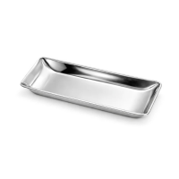 Bandeja Grande de Acero Inoxidable Grande para Agujas 6,6 x 13,8 cm: Instrumental de acupuntura Bandeja Grande de Acero Inoxidable Grande para Agujas 6,6 x 13,8 cm: Instrumental de acupuntura