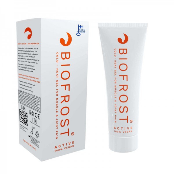 Biofrost Active 100ml: Gel de efecto frío / calor que garantiza el alivio más efectivo contra el dolor