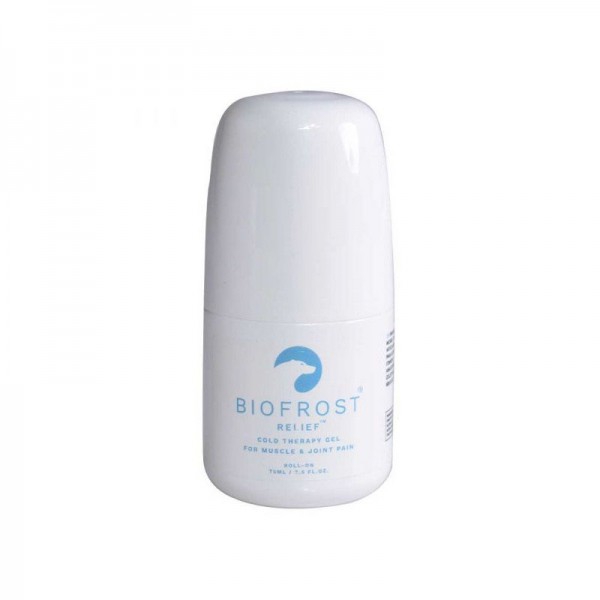 Biofrost Relief Roll on 75ml: Gel frío de alto rendimiento que garantiza el alivio del dolor Biofrost Relief Roll on 75ml: Gel frío de alto rendimiento que garantiza el alivio del dolor