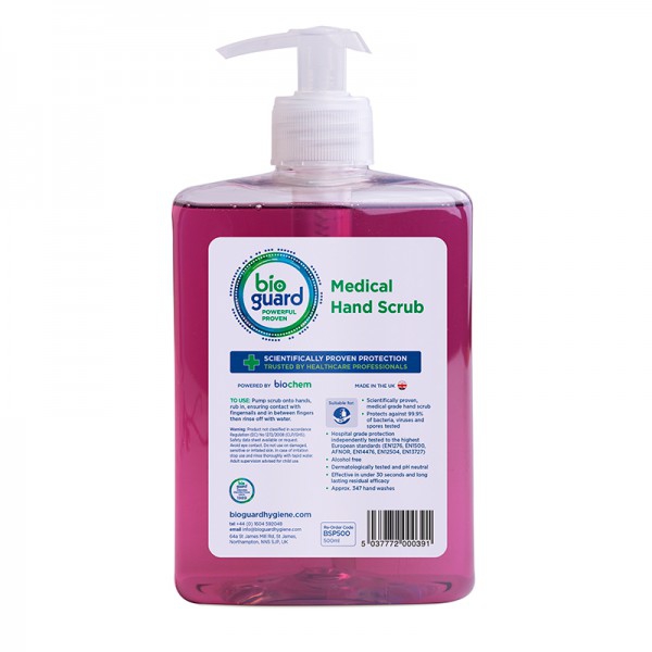 Jabón desinfectante de manos Hand Scrub 500 mililitros Jabón desinfectante de manos Hand Scrub 500 mililitros