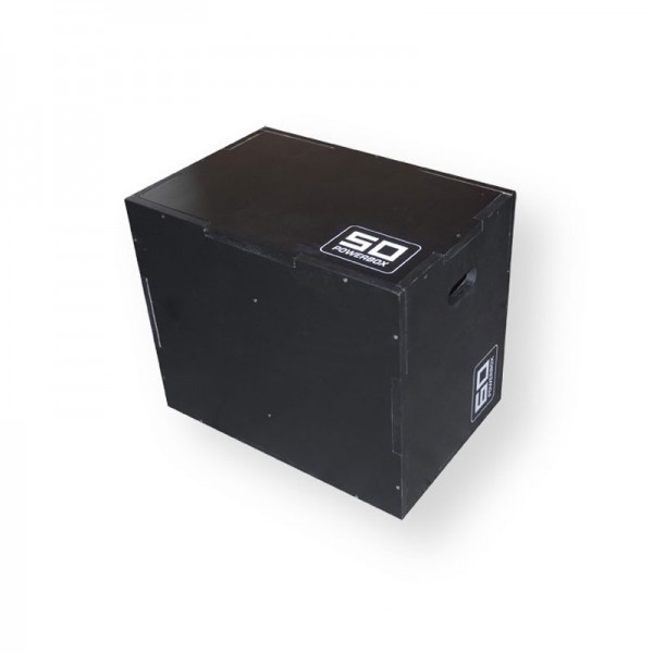 Cajón pliométrico Kinefis de madera color negro: tres medidas (altura 40, 50 y 60 cm) Cajón pliométrico Kinefis de madera color negro: tres medidas (altura 40, 50 y 60 cm)