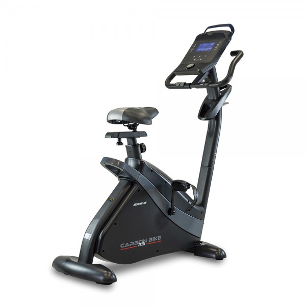 Bicicleta indoor BH Fitness Carbon Bike RS: con un monitor LED con 24 niveles de intensidad y 30 programas predefinidos Bicicleta indoor BH Fitness Carbon Bike RS: con un monitor LED con 24 niveles de intensidad y 30 programas predefinidos