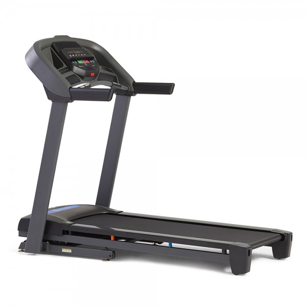 Cinta de correr plegable Horizon Fitness T101: hace que sea fácil empezar y tener un entrenamiento de mejor calidad y más inteligente Cinta de correr plegable Horizon Fitness T101: hace que sea fácil empezar y tener un entrenamiento de mejor calidad y más inteligente