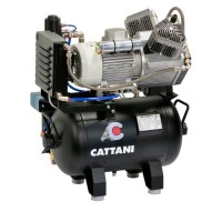 Compresor Cattani AC 200. Para dos-tres equipos dentales con secador de aire y libre de aceite