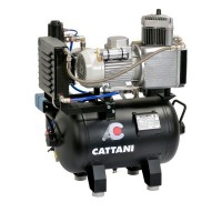 Compresor Cattani AC 100. Para un equipo dental con secador de aire y libre de aceite