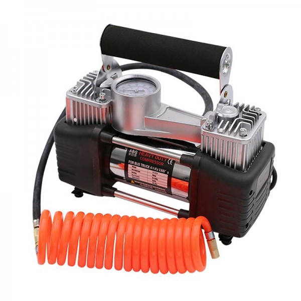 Compresor eléctrico de dos cilindros Raider: Incluye maletín Compresor eléctrico de dos cilindros Raider: Incluye maletín