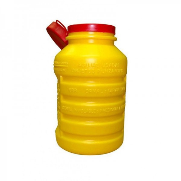 Contenedor para agujas (1 Litro) Contenedor para agujas (1 Litro)