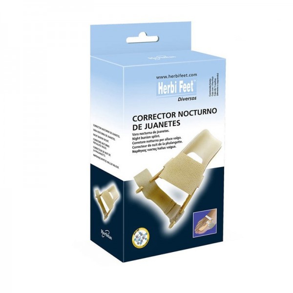 Corrector nocturno de juanetes con gel Herbifeet Corrector nocturno de juanetes con gel Herbifeet
