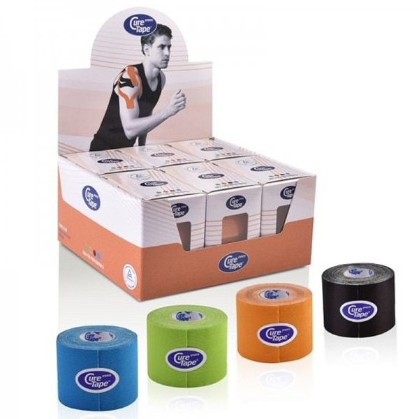 Pack Ahorro - 6 Rollos de Cure Tape Sports 5 cm x 5 m: Nuevo vendaje para el deporte