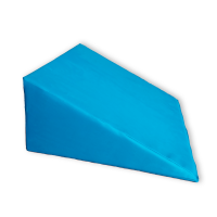 Cuña postural forrada en skay color azul (64 x 59 x 25 cm) - ÚLTIMA UNIDAD