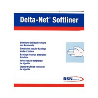 Delta-Net Nº 5 Brazos: Venda tubular extensible de algodón 100% (6,8 cm x 20 metros)