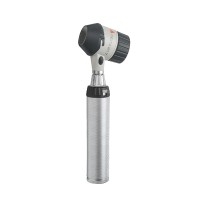 Dermatoscopio Heine Delta 20T LED: con disco de contacto con marcaje de escala, con mango recargable y fuente de alimentación de enchufe