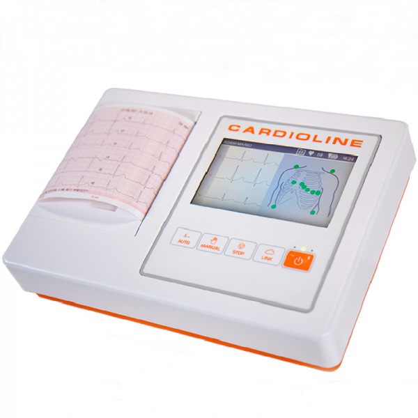 Electrocardiógrafo Cardioline ECG100L: dispositivo portátil completo, eficaz y sencillo para uso profesional