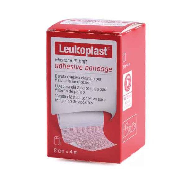 Elastomull Haft 8 cm x 4 metros: Venda elástica cohesiva de gasa Elastomull Haft 8 cm x 4 metros: Venda elástica cohesiva de gasa