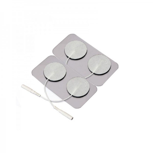 Electrodos faciales adhesivos circular Kinefis de 3cm de diámetro (4 unidades por bolsa)
