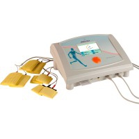 Electroestimulador Therapic 9200: Aparato para electroterapia de baja frecuencia y media frecuencia de dos canales. Línea Prestige