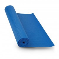 Esterilla de PVC: Ideal para practicar yoga y pilates en casa 183 x 61 x 1cm (Azul)