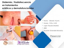 Diatermia radiofrecuencia en tratamientos estéticos y dermatofuncionales - Presencial