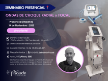 Curso de Onda de choque Radial y Focal - PRESENCIAL Curso de Onda de choque Radial y Focal - PRESENCIAL