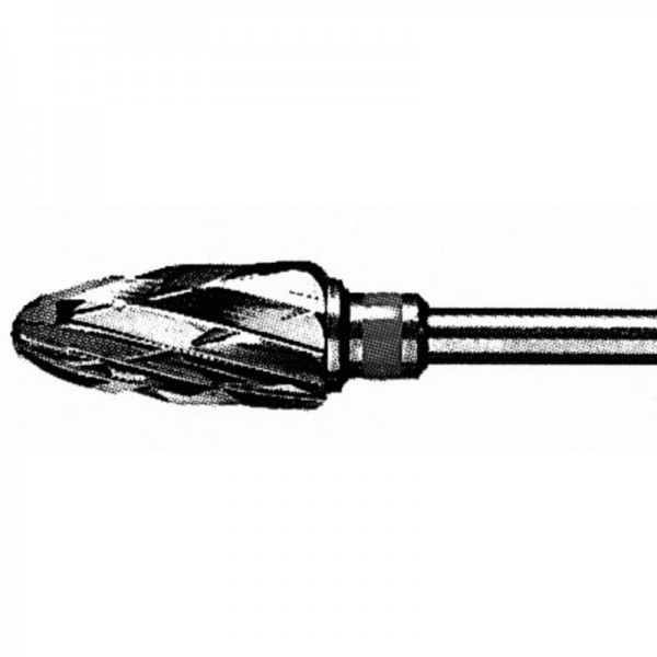 Fresa fabricada en carburo de Tungsteno 0251: Abrasión Gruesa. Ideal para el desbaste fuerte y agresivo uñas Fresa fabricada en carburo de Tungsteno 0251: Abrasión Gruesa. Ideal para el desbaste fuerte y agresivo uñas