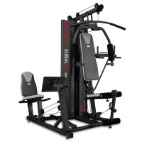 Máquina de musculación Global Gym Plus BH Fitness: combina una prensa de piernas sentado y flexor abdominal con dip Máquina de musculación Global Gym Plus BH Fitness: combina una prensa de piernas sentado y flexor abdominal con dip
