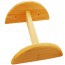 Soporte de madera para aros y cuerdas Soporte de madera para aros y cuerdas