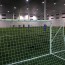 Juego de porterías fútbol 11 metálicas fijas tubo 100mm reglamentarias Juego de porterías fútbol 11 metálicas fijas tubo 100mm reglamentarias