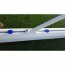 Juego de porterías de aluminio fútbol 7 120x100 mm fijas Juego de porterías de aluminio fútbol 7 120x100 mm fijas