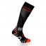 ÚLTIMAS TALLAS - Compressport Full Socks V2 - Calcetín Ultratécnico Alto - Color Negro (talla 1S-1M)