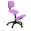 Silla ergonómica con arrodillamiento y respaldo Kinefis, elevación a gas (colores disponibles) Silla ergonómica con arrodillamiento y respaldo Kinefis, elevación a gas (colores disponibles)