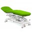Camilla eléctrica multifuncional para osteopatía: tres cuerpos, con tres motores, respaldo reclinable en negativo, portarrollos y ruedas escamoteables (dos modelos disponibles) Camilla eléctrica multifuncional para osteopatía: tres cuerpos, con tres motores, respaldo reclinable en negativo, portarrollos y ruedas escamoteables (dos modelos disponibles)