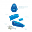 Ejercitador Respiratorio Acapella Choice Blue Vibratory: proporciona terapia de presión espiratoria positiva (PEP)